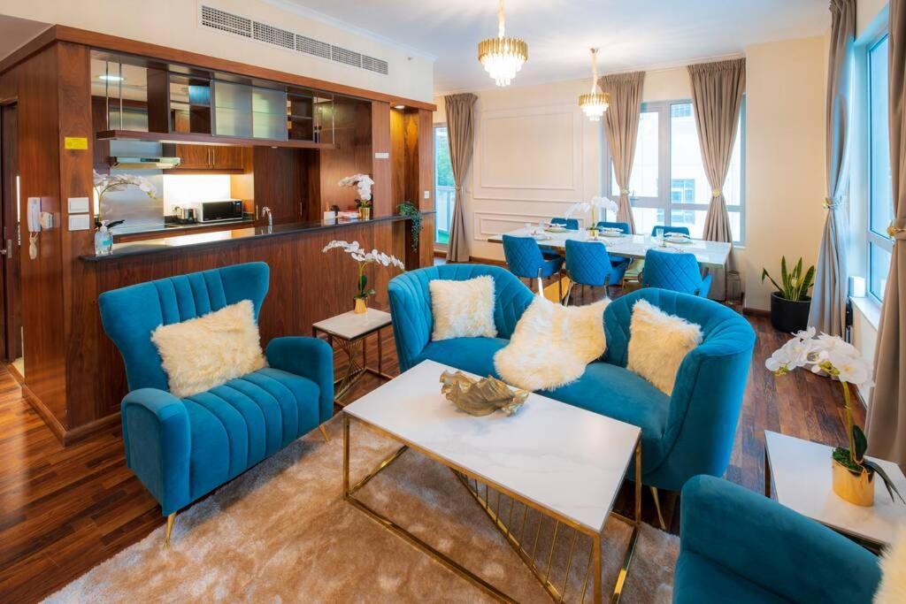 First Class 2Br With Full Burj Khalifa And Fountain View دبي المظهر الخارجي الصورة